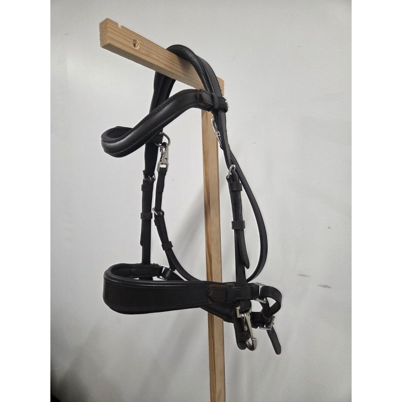 Fairfield Brun trense uden t�jler brugt sparsomt Str. Cob