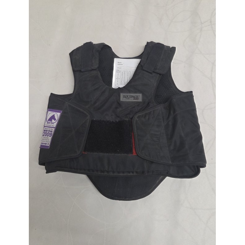Equipage Ridevest Sikkerhedsvest Ingen skader Str. XS