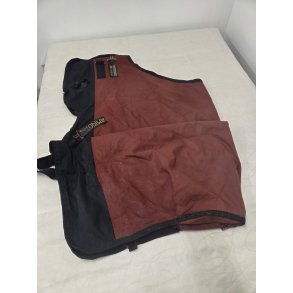 Amigo Mio Regnd�kken 0 g. Meget brugt og med en del huller/skader str. 115 cm