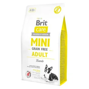 Brit Care Mini Grain Free Adult Lamb (Lys Gul) 2 Kg.