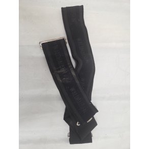 Sort Elastik Gjord Brugt str. Full