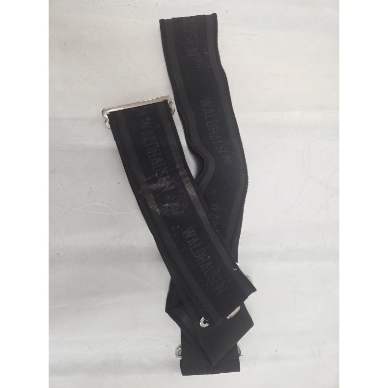 Sort Elastik Gjord Brugt str. Full