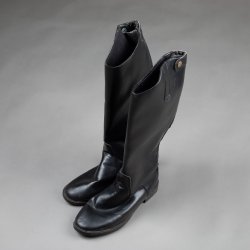 Sorte Riderstvler m/lynls 41