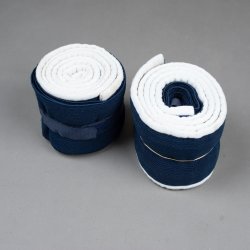 Bandager med bandageunderlag 2 stk navy