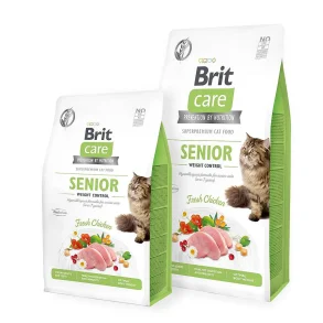 Brit Care Cat GF Senior Weight Control (gr�n) 2 Kg.