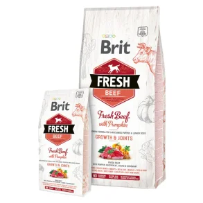 Brit Fresh Beef Puppy Large (R�d) 12 Kg.