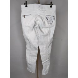 Hvide ridebukser str 38