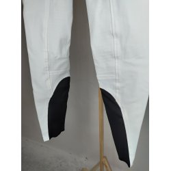 Hvide ridebukser str IT42 / 38 Equiline -Ny