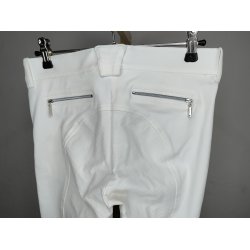 Hvide ridebukser str IT42 / 38 Equiline -Ny