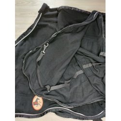 Fleecedkken 145 cm m/mavestropper