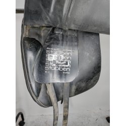 Stubben dressursadel 17"