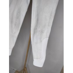 Hvide ridebukser str 152