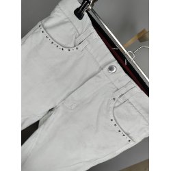 Hvide ridebukser str 152