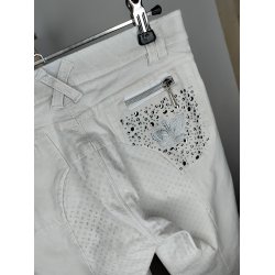 Hvide ridebukser str 152