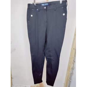 Ridebukser med fuldskind str 80 ca 40-44