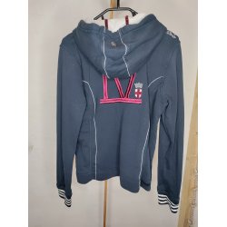 Hv polo cardigan med htte str M