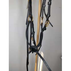 Kieffer trense med krydsnsebnd str Cob