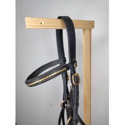 Kieffer trense med krydsnsebnd str Cob