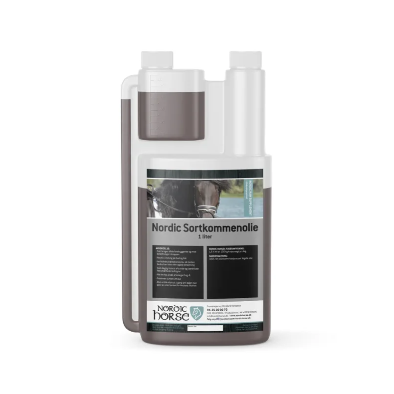 Nordic Sortkommenolie 1 L.