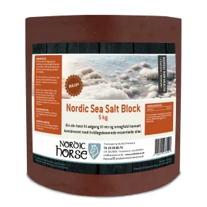 Nordic Sea Salt Block - Bug Off 5 Kg. �konomipakke 4 Stk.