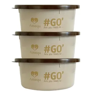 Amequ GO Foderb�tte 3 Pak.