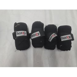 Sorte Elastik Bandager 4 stk. Brugt