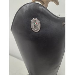 Italienske Springst�vler str. 37 brugt f� gange inkl. st�vletaske og stiver. 